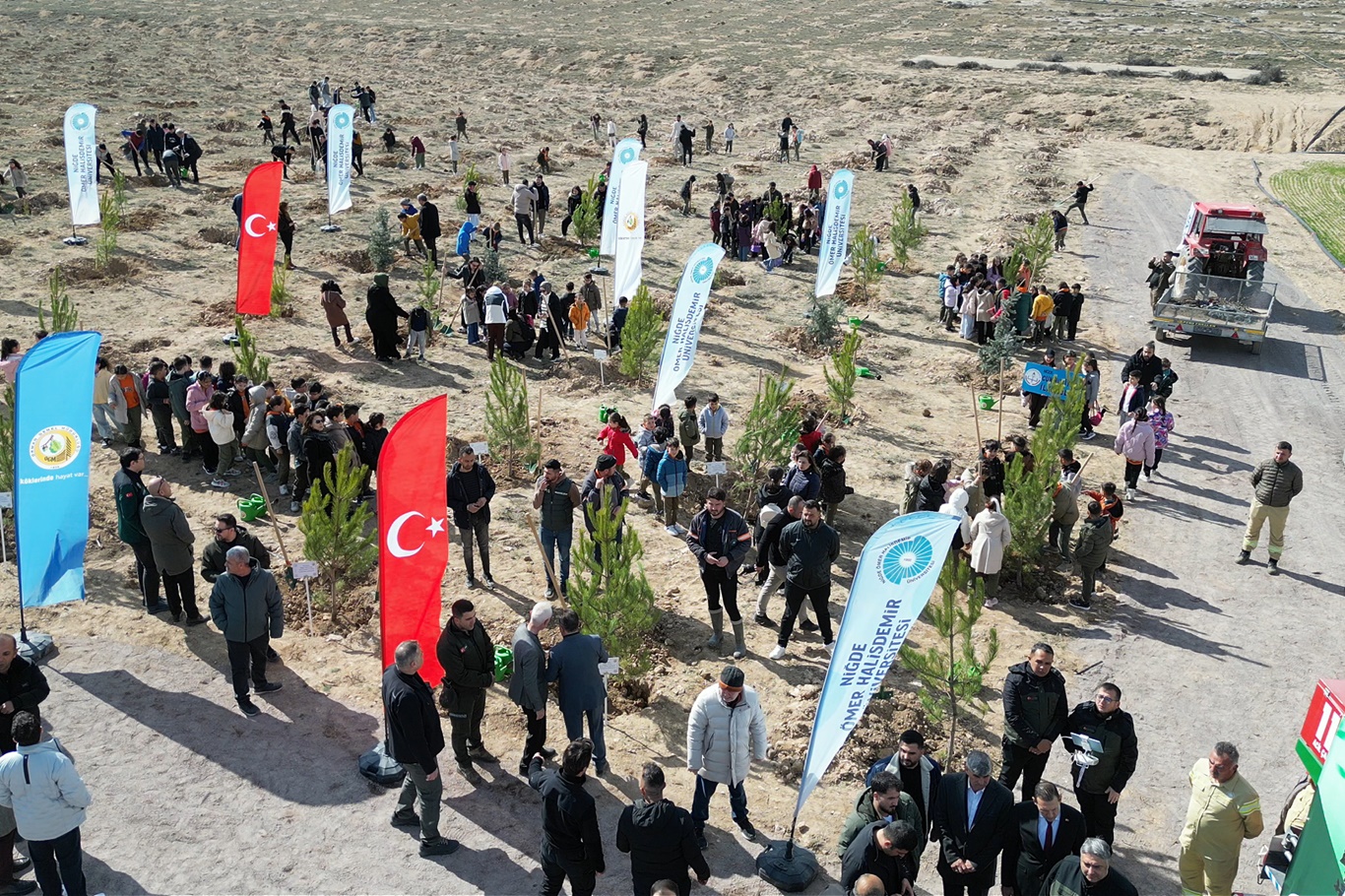 Niğde'de 'Bal Ormanı Projesi' büyüyor