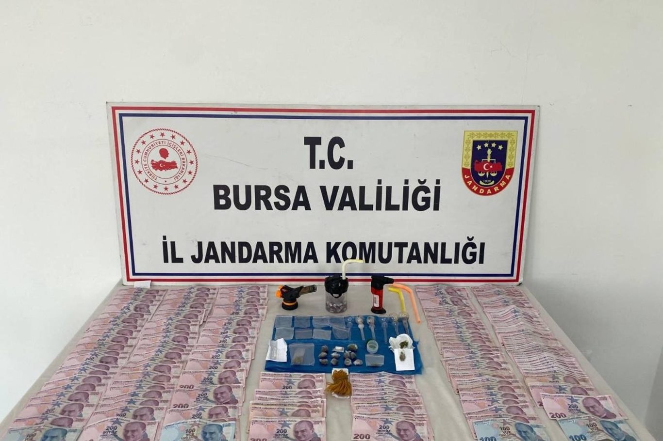 Bursa'da uyuşturucu operasyonu
