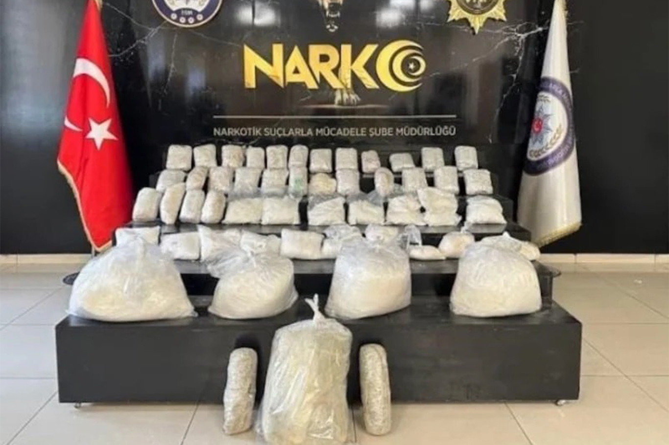 Van'da 90 kilo uyuşturucu ele geçirildi