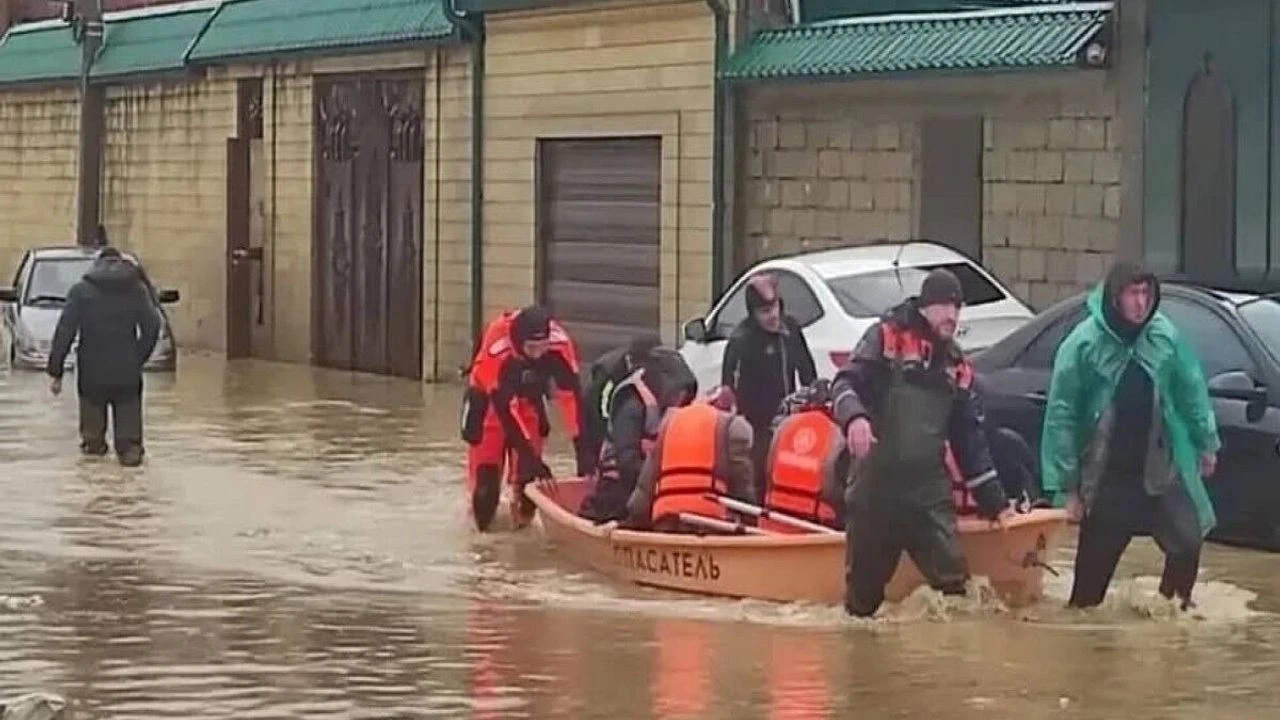 Dağıstan'da sellerde 6 kişi yaşamını yitirdi! !