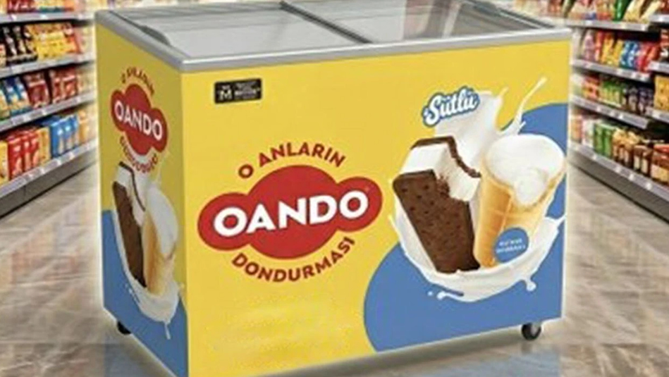Siyonist rejimin destekçisi Algida "Oando" markasıyla görünmeye başladı!
