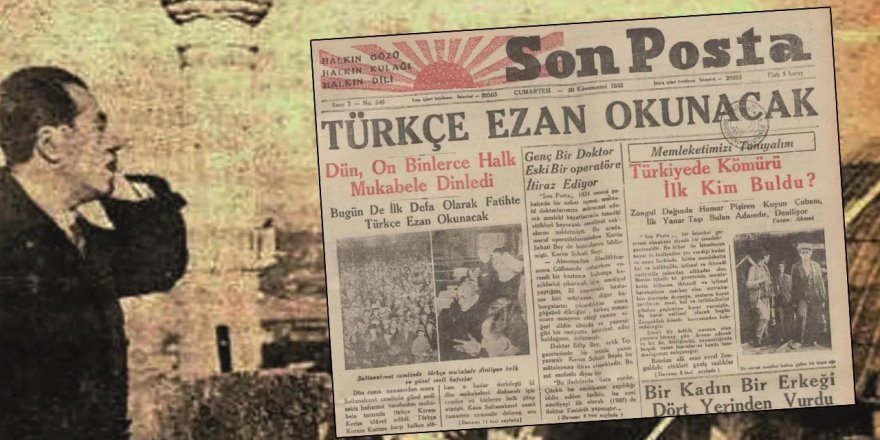 Allah demek suçtu bu memlekette