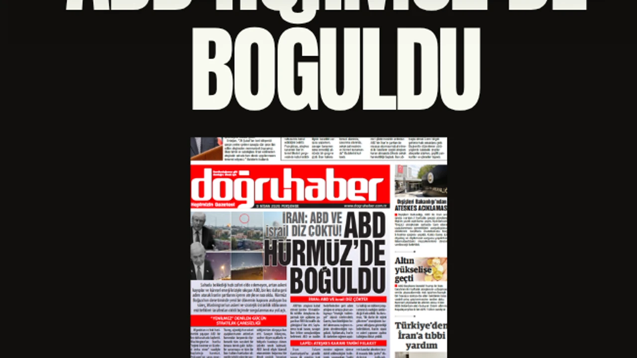 ATEŞKESE RAZI OLMAK ZORUNDA KALDI ABD HÜRMÜZ'DE BOĞULDU