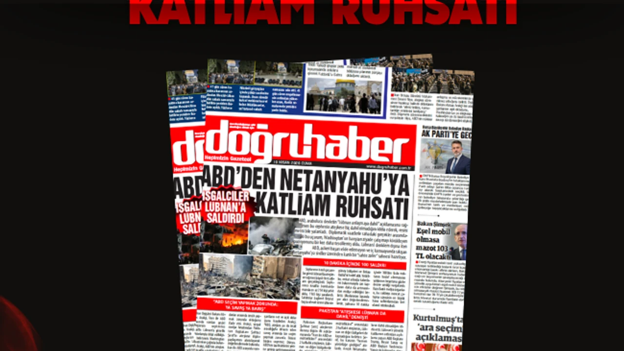 İŞGALCİLER LÜBNAN'A SALDIRDI ABD'DEN NETANYAHU'YA KATLİAM RUHSATI