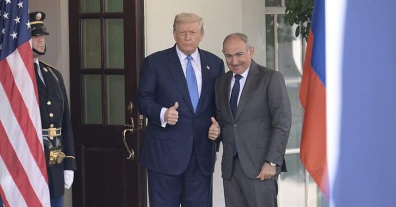 Trump, Ermenistan Başbakanı Paşinyan'a hazirandaki seçimlerde desteğini açıkladı