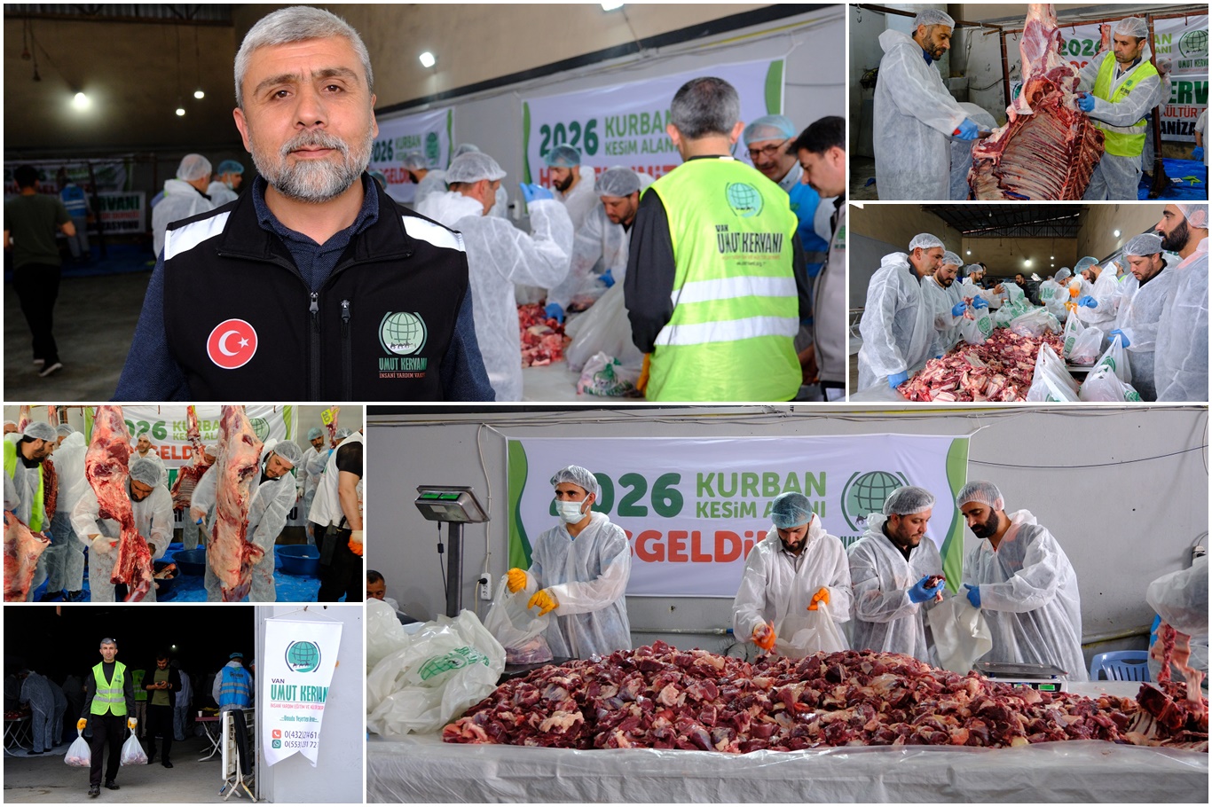 Umut Kervanı’ndan Van’da kurban organizasyonu: Yüzlerce aileye kırmızı et ulaştırılacak