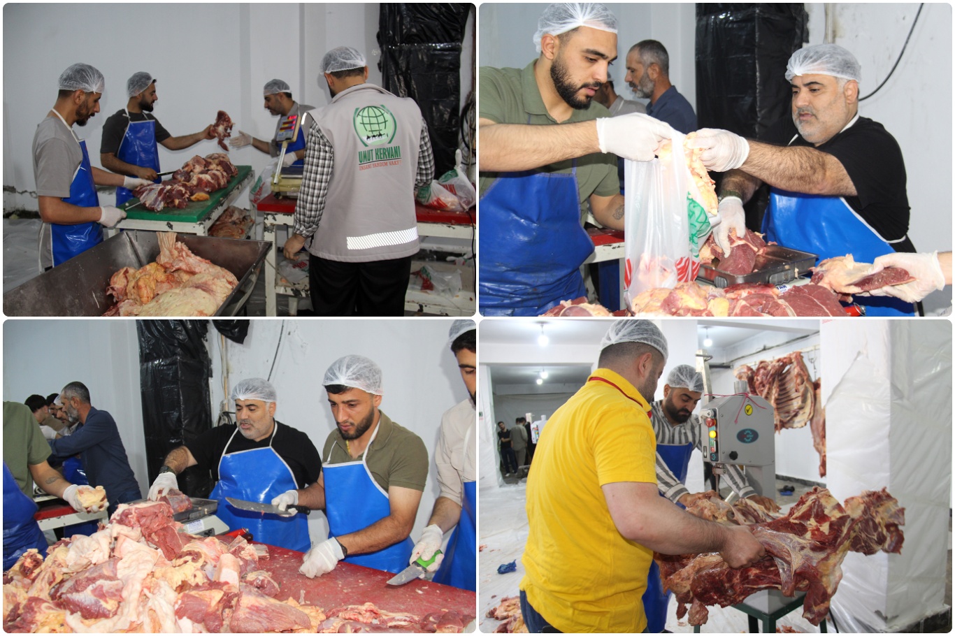 Diyarbakır'da kurban etleri dağıtıma hazır