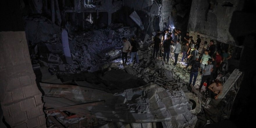 Soykırımcı İsrail Şati Mülteci Kampı’ndaki yerleşim alanını hedef aldı