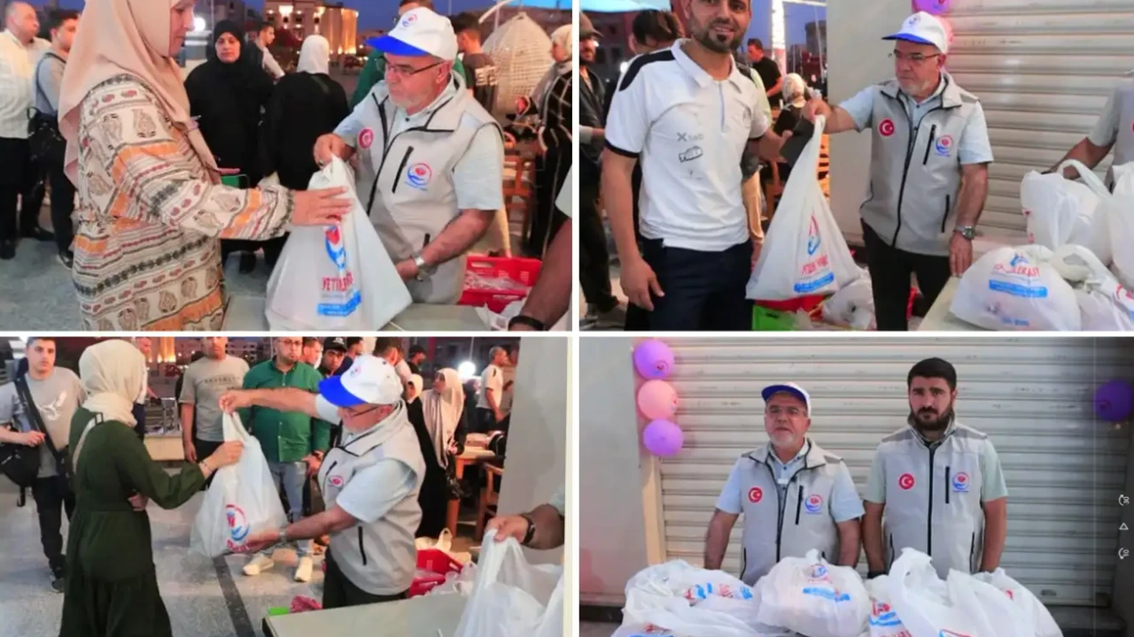 Yetimler Vakfı kurban etlerini Mısır'daki Gazzeli ailelere dağıttı!