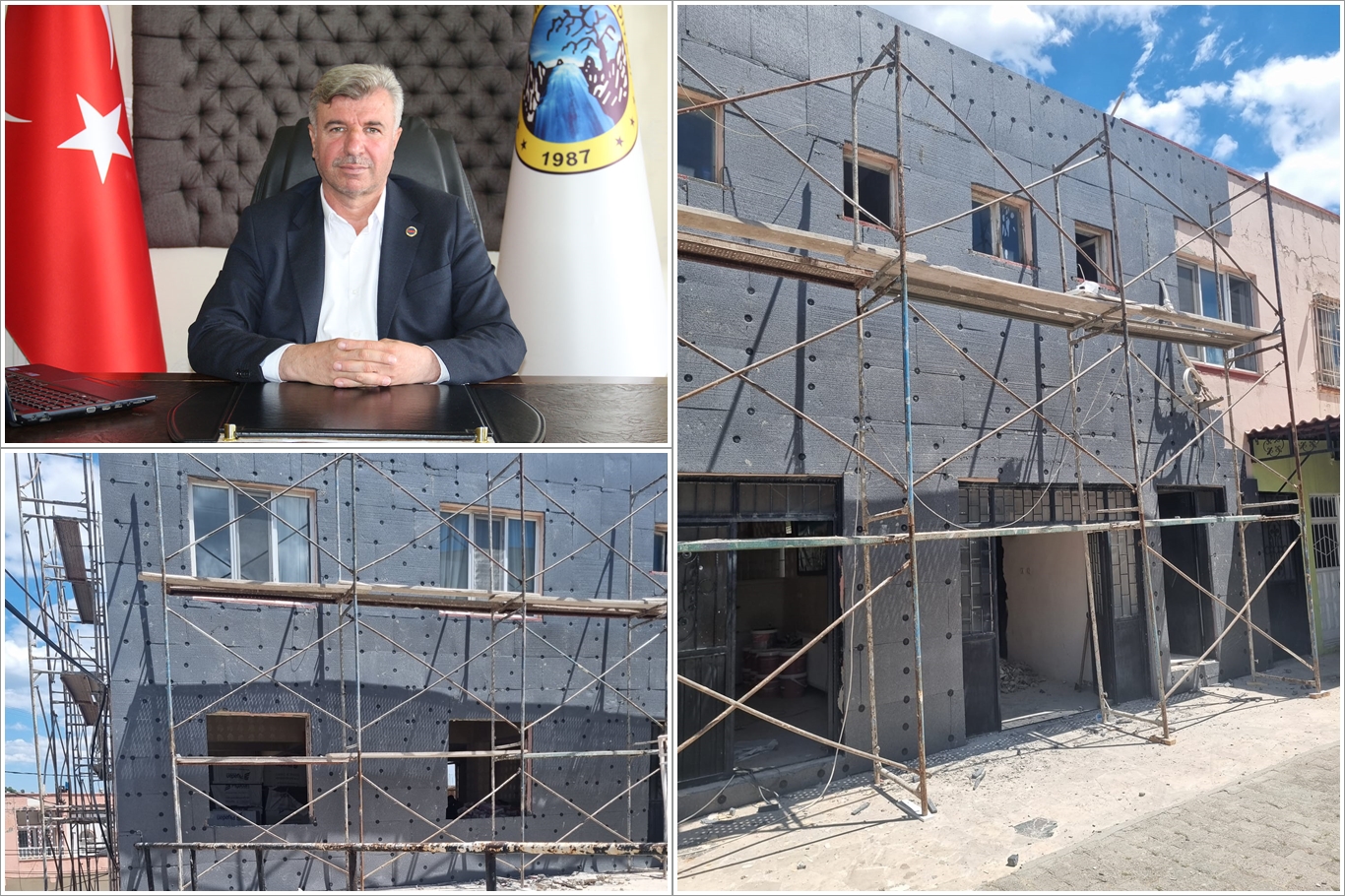 Kayapınar'da 35 yıllık belediye binası yenileniyor