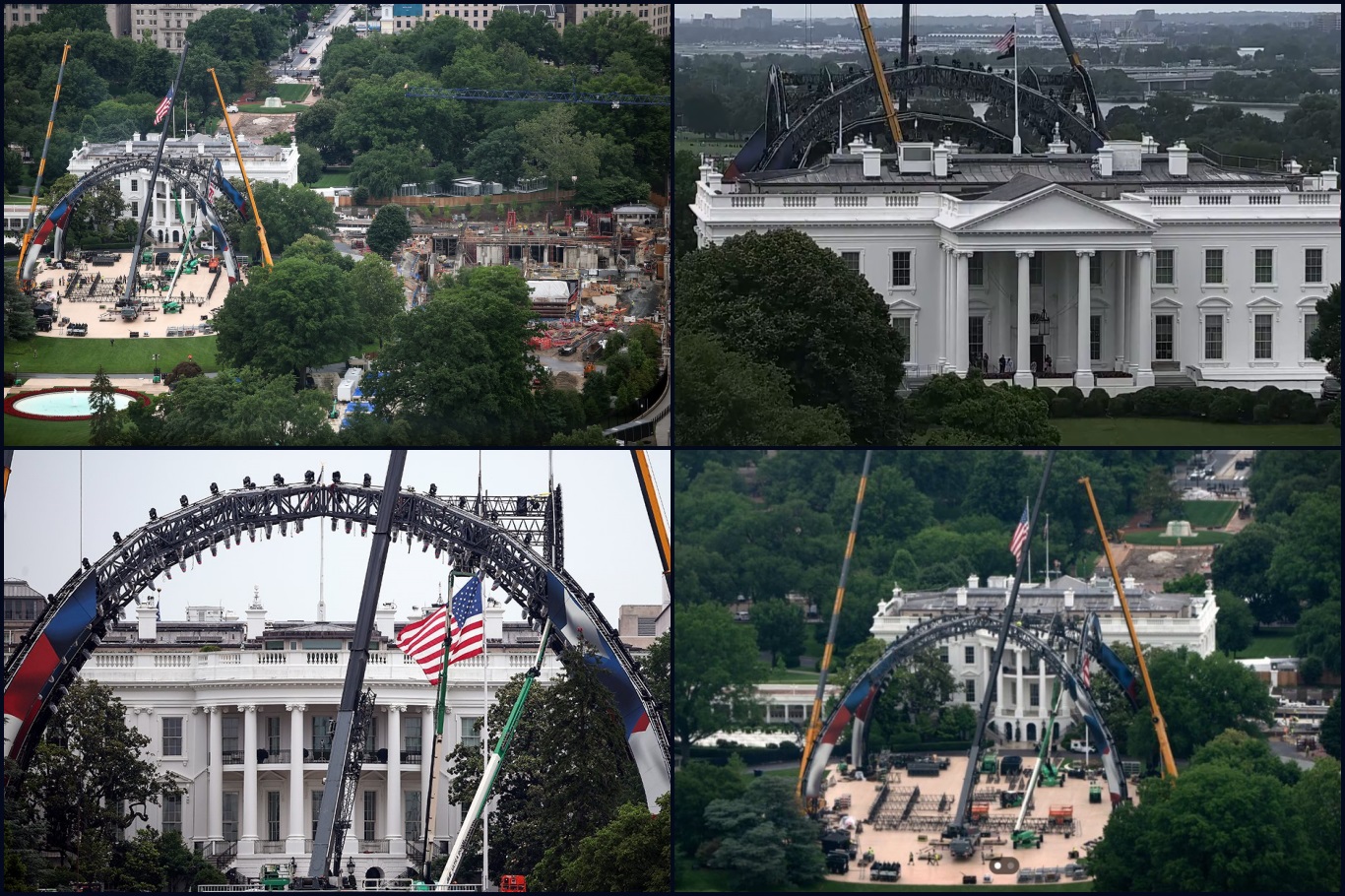 Washington’da Trumpizm manzarası: Beyaz saray inşaatları ve UFC organizasyonu aynı karede