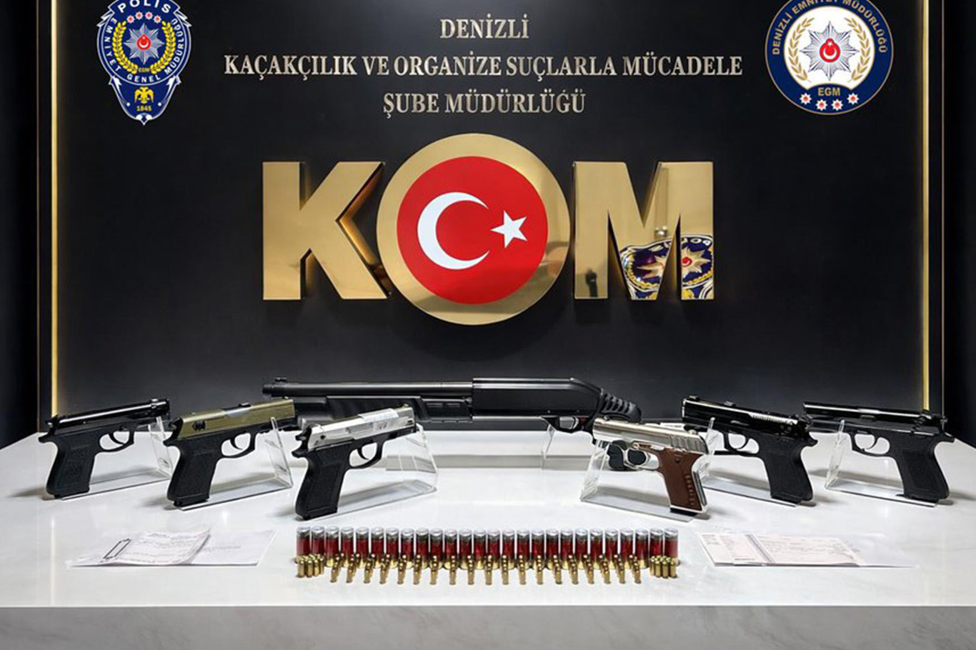 Denizli'de tefecilik ve silah ticaretine operasyon: Bir tutuklama