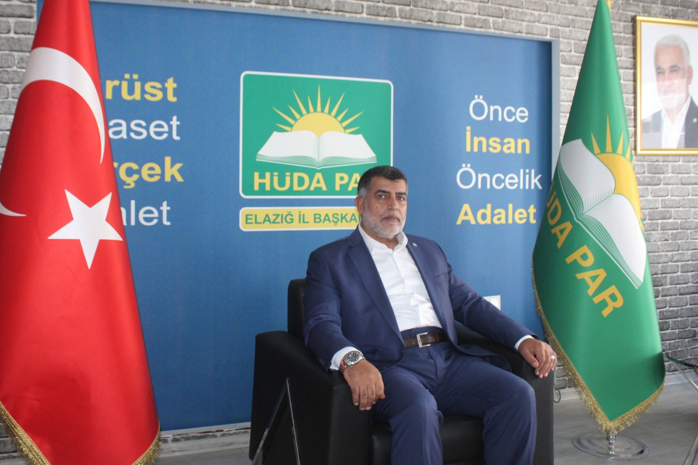 HÜDA PAR Elazığ İl Başkanı Suiçer'den Rahmi Koç'a tepki