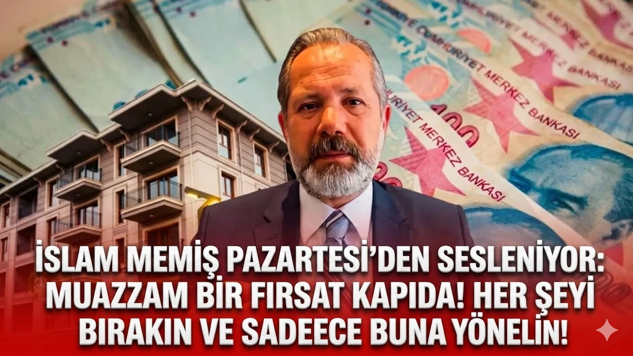 İslam Memiş Pazartesi’den sesleniyor: Muazzam bir fırsat kapıda! Her şeyi bırakın ve sadece buna yönelin!
