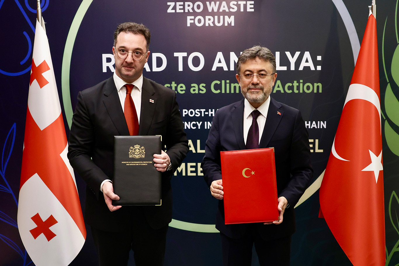 Türkiye ile Gürcistan arasında ormancılık ve sulama alanlarında iş birliği anlaşması