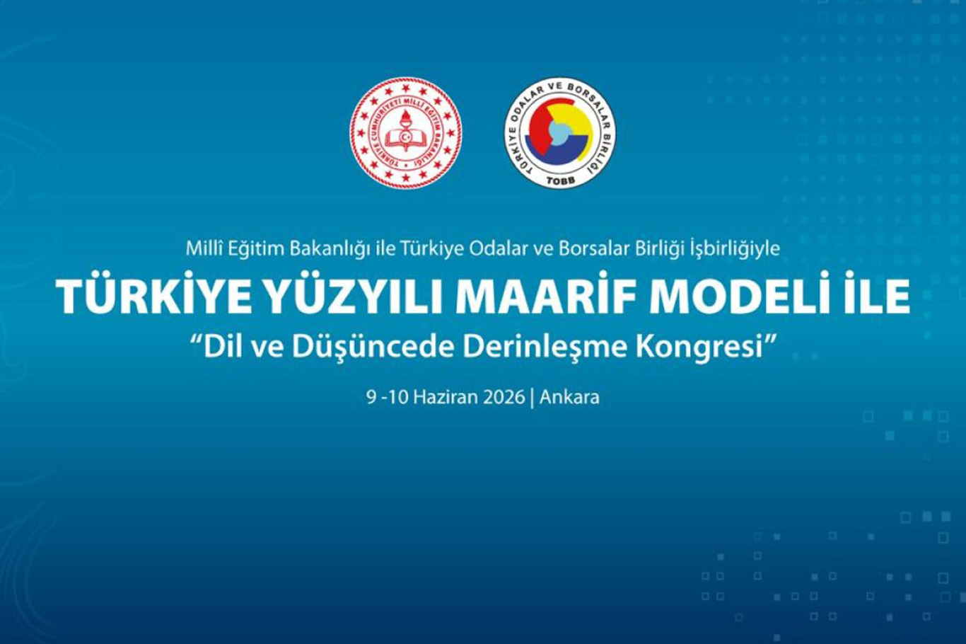 Türkiye Yüzyılı Maarif Modeli kongresi Ankara'da düzenlenecek