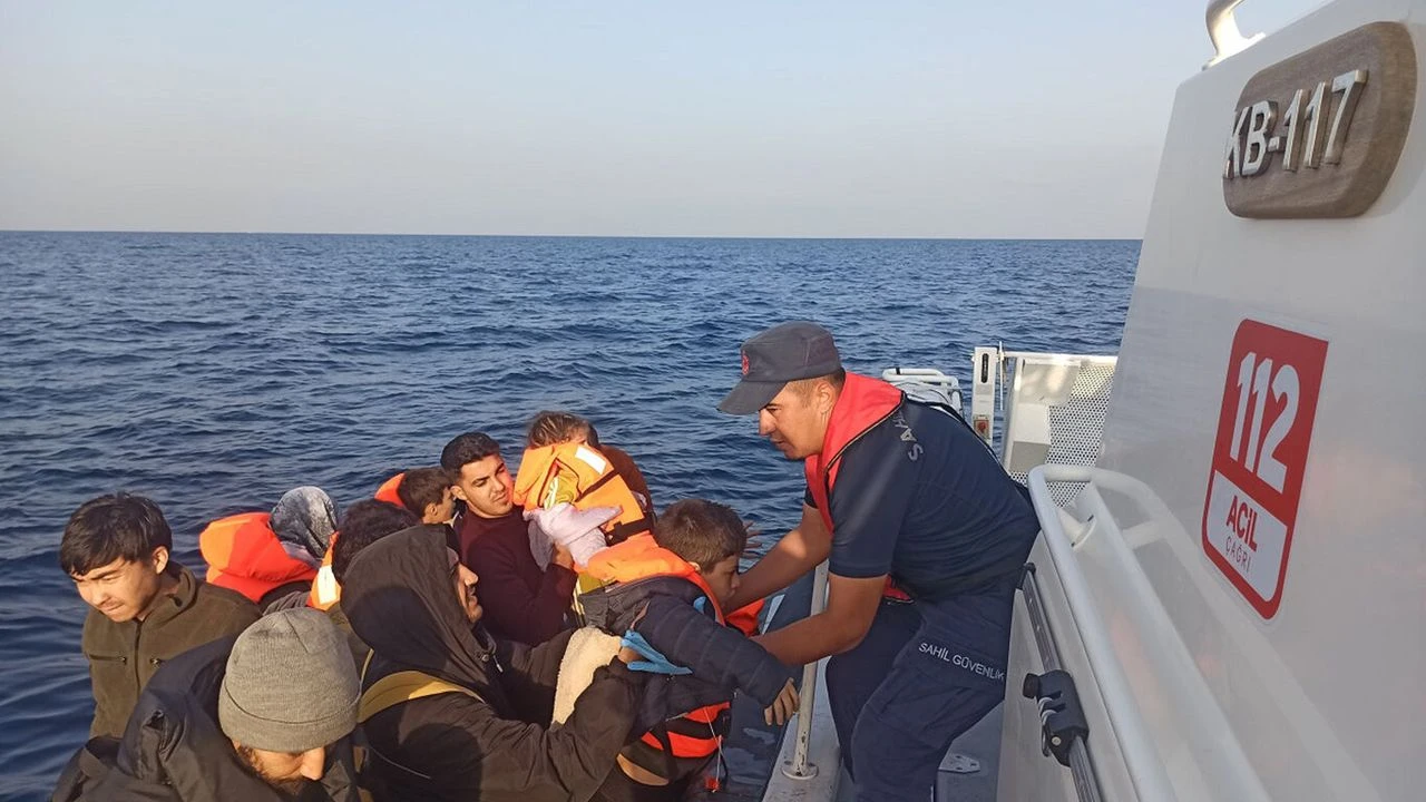 18 düzensiz göçmen yakalandı!
