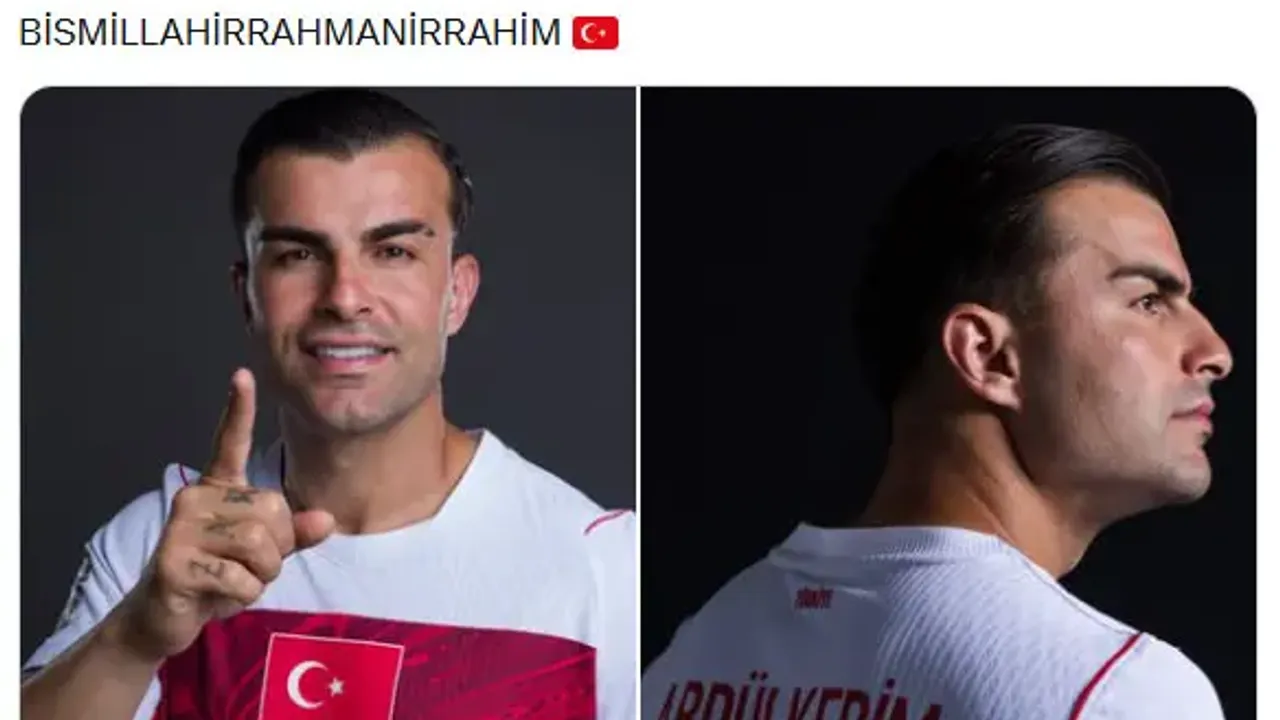 Abdulkerim Dünya Kupası öncesi 'Besmele' paylaşımı yaptı! Irkçı ve din düşmanları kudurdu