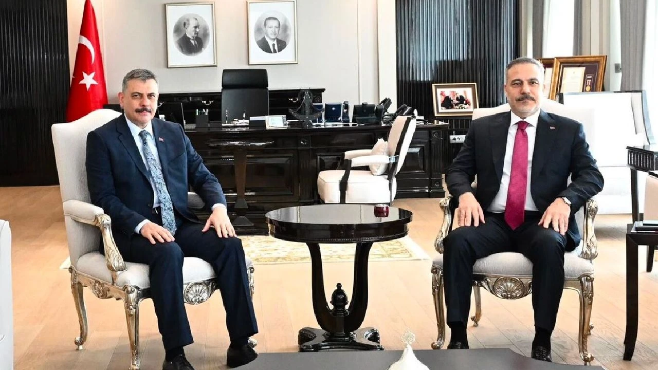 Bakan Çiftçi, Bakan Fidan'ı ziyaret etti!