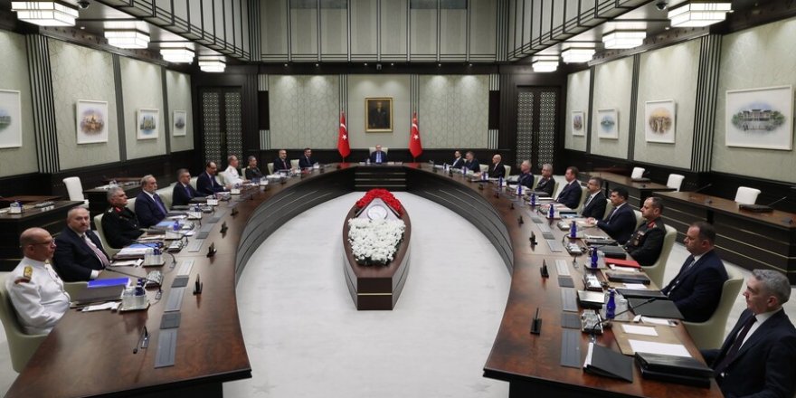 MGK Bildirisi: Türkiye kalıcı barışın sağlanması çabalarına katkı sunmayı sürdürecek