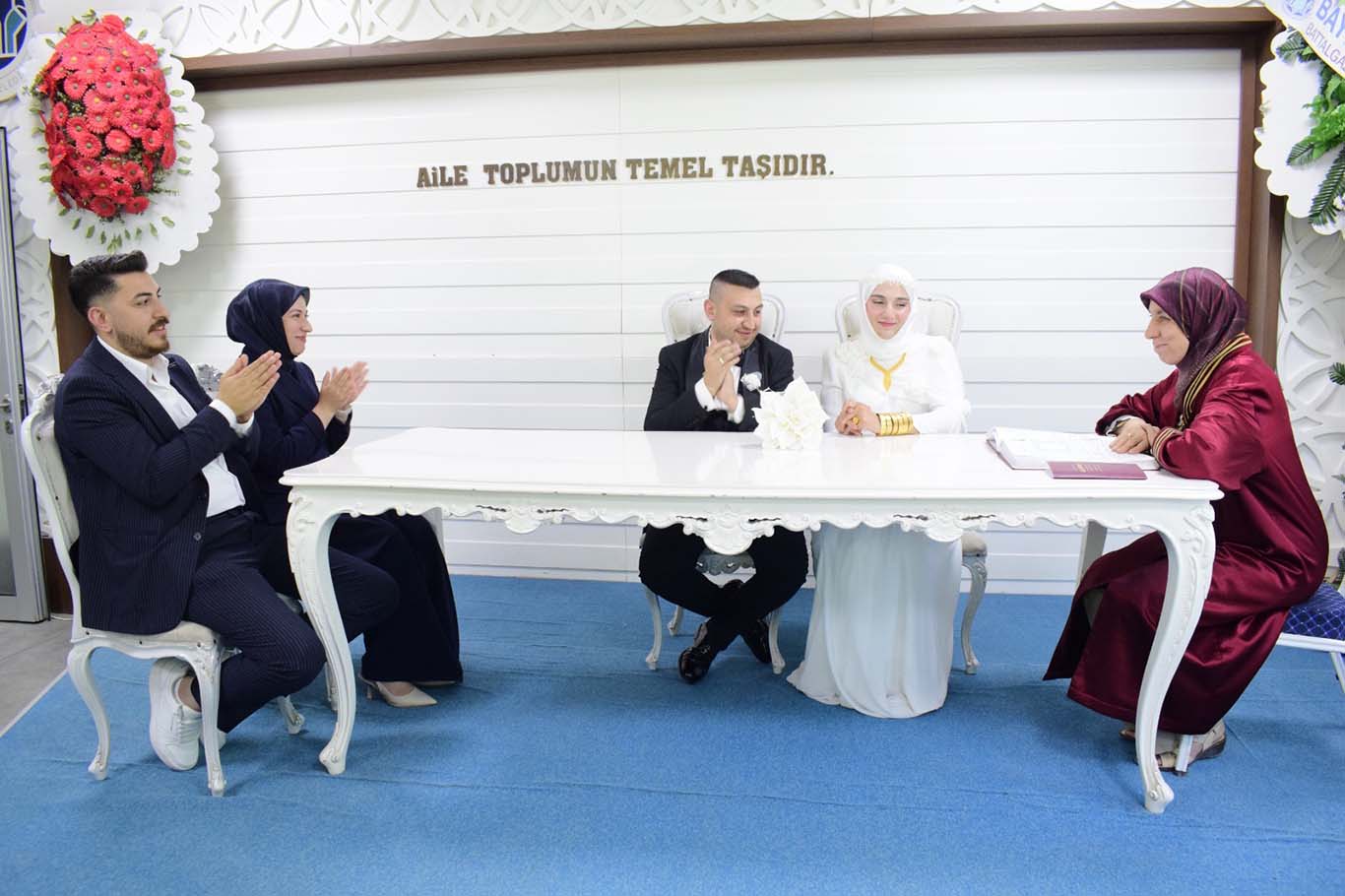 Battalgazi Belediyesi nikâh salonunda 26.06.2026 yoğunluğu