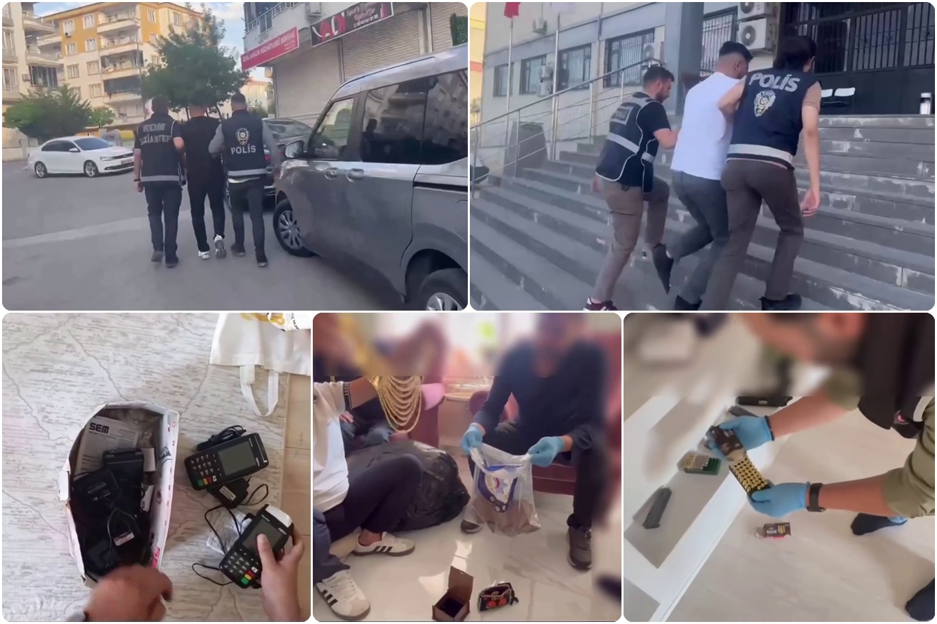 Gaziantep merkezli "POLATLAR" silahlı suç örgütüne operasyon: 20 gözaltı