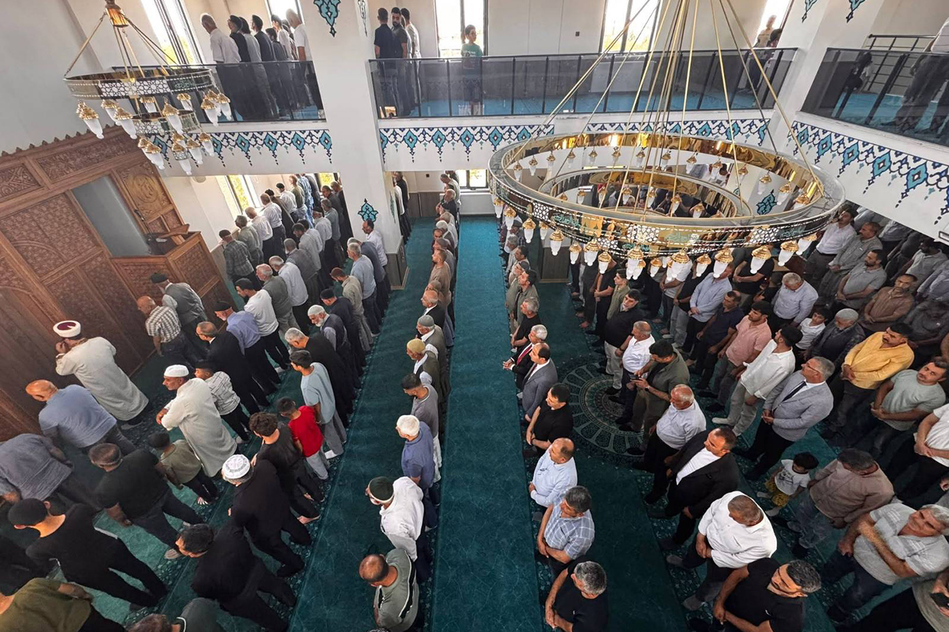 Malatya'da Şahnahan Mahallesi Yeni Camii ibadete açıldı