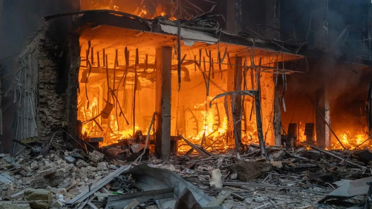 Rusya'dan Kiev'deki askeri hedeflere misilleme saldırılar