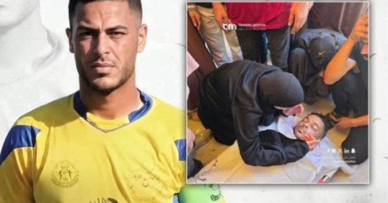 Tüm gözler futbola çevrilmişken Filistinli kaleci işgal kurşunuyla can verdi