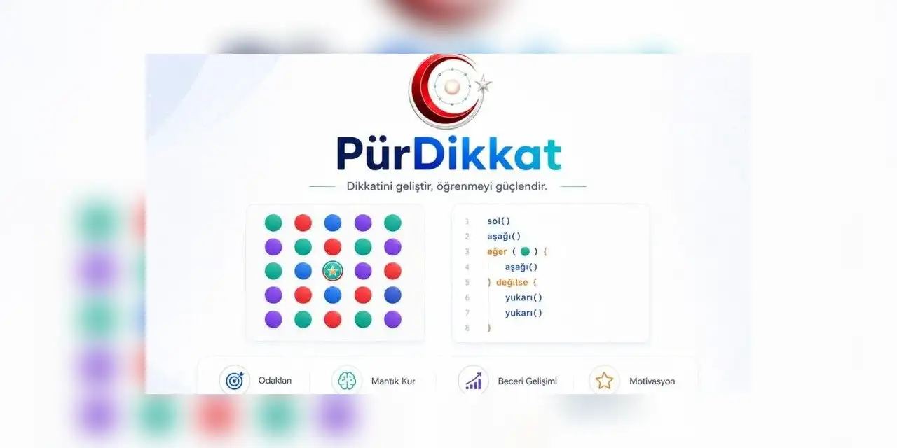 MEB, dijital dikkat geliştirme oyunu "PürDikkat"i erişime sundu