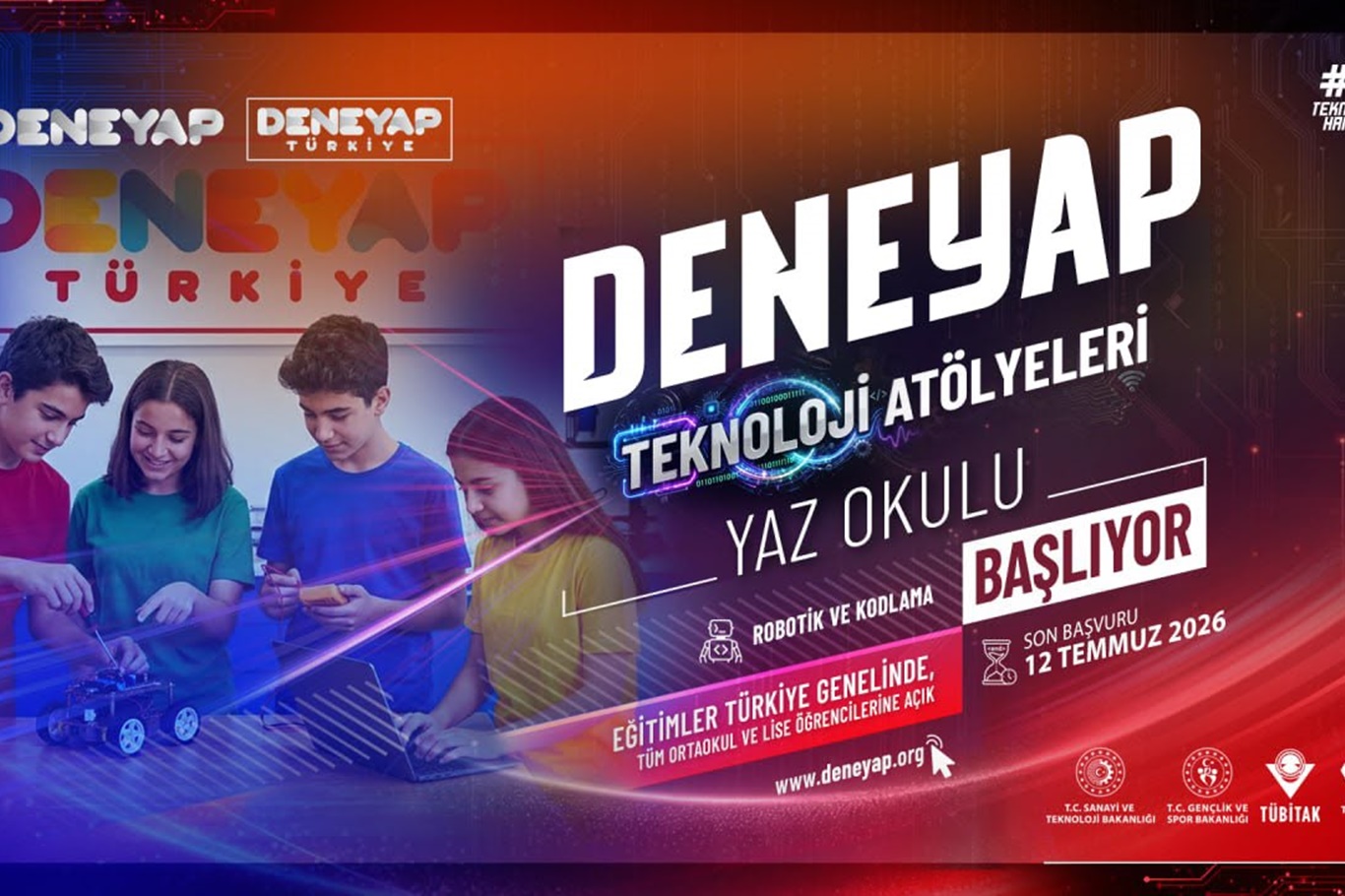 DENEYAP Teknoloji Atölyesi'nde yaz okulu eğitimleri başladı