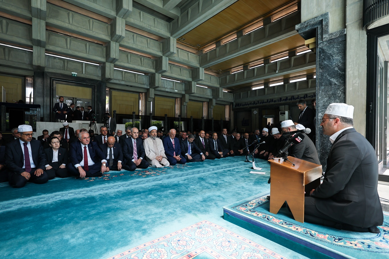 TBMM Camii'nde 15 Temmuz şehitleri için Mevlid-i Şerif programı düzenlendi