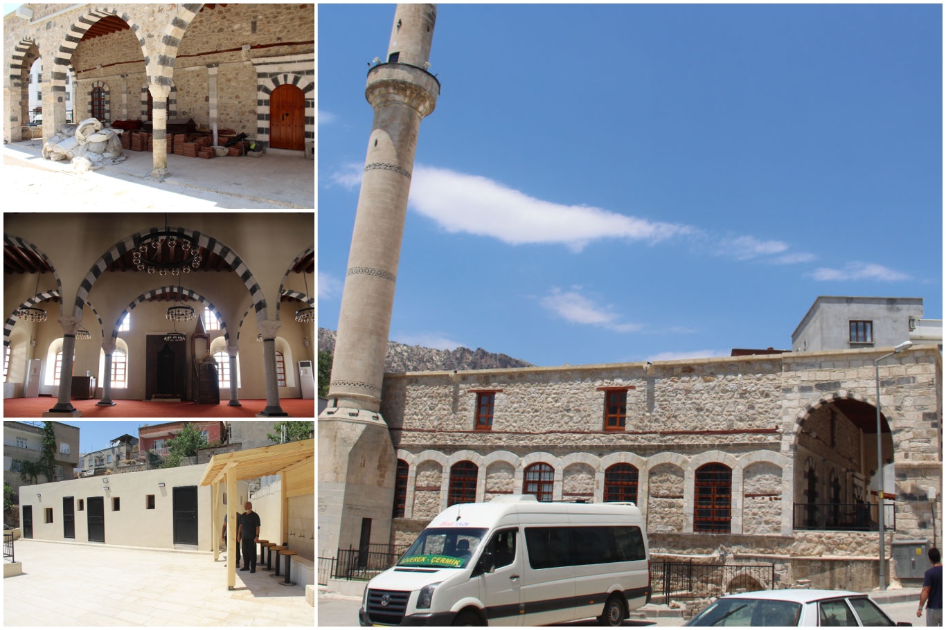 Çermik'te 4 yıldır tamamlanamayan tarihi Hanbaşı Camii için yetkililere çağrı