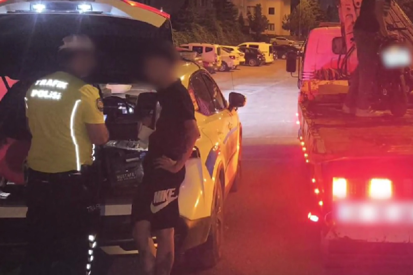 Kayseri'de drift ve abartı egzoz denetimi: 343 bin 719 lira ceza