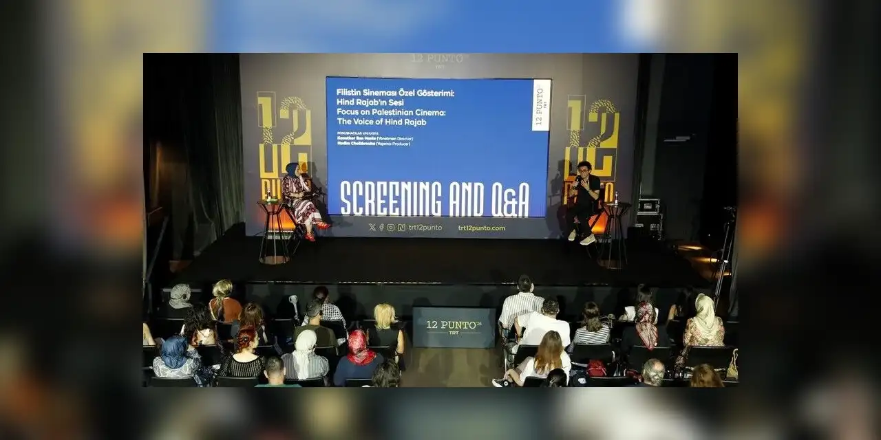 TRT 12 Punto'da "Hind Rajab'ın Sesi" filminin yapım süreci anlatıldı
