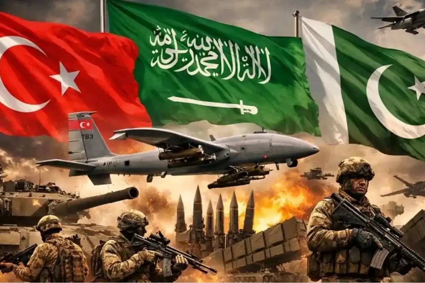 Türkiye Suudi Arabistan ve Pakistan arasında Ortak Savunma Anlaşması imzalandı